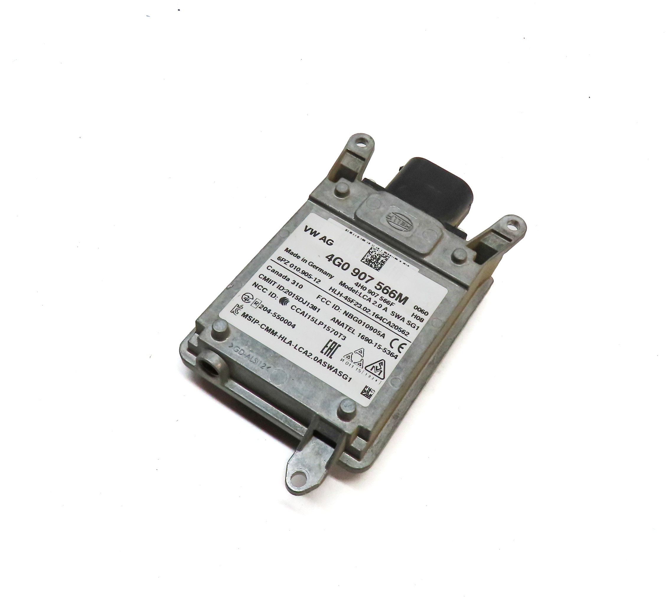 16-18 AUDI A6 A7 S6 S7 RS7 C7 4G8 REAR RIGHT BLIND SPOT RADAR SENSOR MASTER — exact item pictured